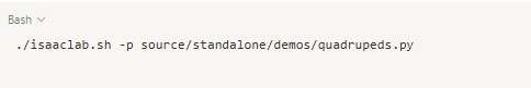 ./isaaclab.sh -p source/standalone/demos/quadrupeds.py